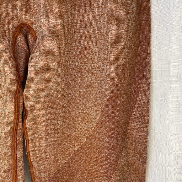 Victoria’s Secret Pink High Rise Seamless Leggings Cinnamon Heather Size M - Picture 5 of 10